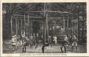 Netherlands Zweefmolen van Hotel De Horst Beetsterzwaag Postcard 01.44 - Picture 1 of 2