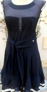 robe noir la mode est a vous LMV taille 44   modele * greco *  neuf étiquette