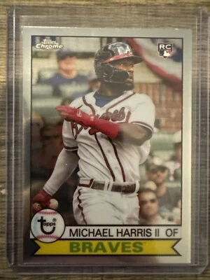 2023 Topps Chrome Lids Mitchell & Ness - 1979 Design #79-1 Michael Harris II... - Image 1 of 2