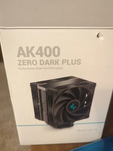 DeepCool AK400 ZERO DARK PLUS 120mm CPU Fan with Heatsink - Picture 1 of 5
