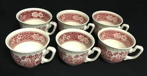 Villeroy & Boch - Rusticana - 6x Kaffeetasse - Rot - Bild 1 von 5