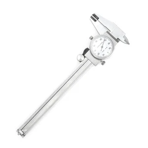 Enkay 806 - 6" Steel Adjustable Dial Caliper with Plastic Storage Case - Picture 1 of 1