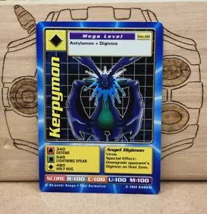 Kerpymon Mo-08 | Tarjeta promocional de película Digimon | Serie Digi-Battle | Bandai 2000 casi nueva - Imagen 1 de 2