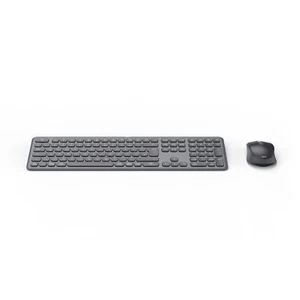 Hama Funk-Tastatur-Maus-Set USB PC QWERTZ DE kabellos Bluetooth 10m wireless SW - Bild 1 von 10