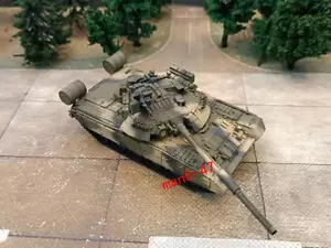 Carro armato da battaglia principale T-80U esercito russo nuovo 1/72 modello finito! - Foto 1 di 6