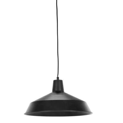 Colgante enchufable Globe Electric 65151 1 luz, negro mate, cable negro de 15 pies, Foto 1 de 4