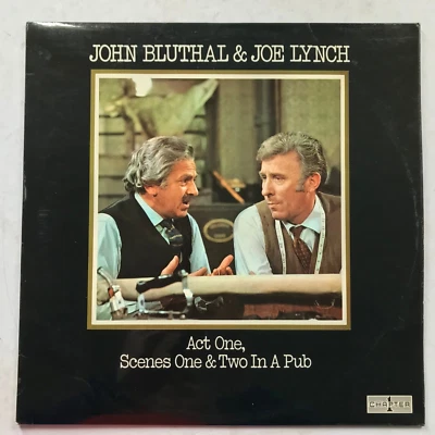 John Bluthal Joe Lynch – Act One, Scenes One & Two In A Pub 1968 Comedy LP Vinyl - Image 1 of 4