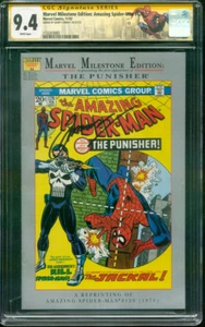 Marvel Milestone Ed Amazing SPIDER MAN 129 CGC SS 9.4 Gerry Conway 1st Punisher - Picture 1 of 2