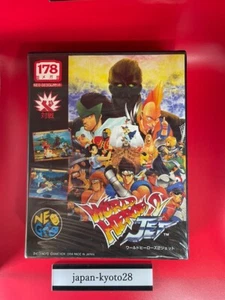 World Heroes 2 Jet AES SNK Neogeo Box - Picture 1 of 12