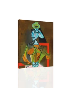 Pablo Picasso - Femme Dans Un Fauteuil - LEINWAND ODER WANDBILD - Bild 1 von 2