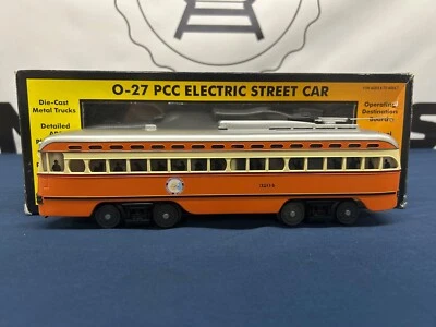 Coche de calle eléctrico PCC Mth Boston #3204 con Protosound 2 30-2558-1 Foto 1 de 4