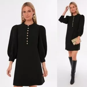 Pomander Place | NEW Samantha Puff Sleeve Mini Dress in Black Size XS - Picture 1 of 10