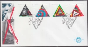 NETHERLANDS Sc #B615-8 FDC TRAFFIC  SAFETY - Picture 1 of 1