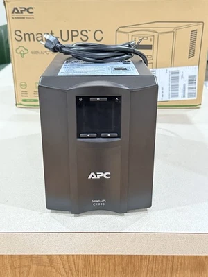 Unidad Smart-UPS APC C1000 SMC1000C 1000VA LCD SmartConnect alimentación de respaldo - probada Foto 1 de 4
