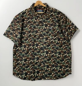 Burlebo Duck Camo Outdoors Shirt Men’s Size 2XL - Picture 1 of 10