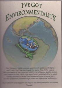 Prendedor Disney - Jiminy Cricket - I’ve Got Environmentally - 2004 - En Orig. Tarjeta - Imagen 1 de 2