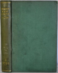 GERMAN EAST AFRICA, Calvert, 1917. Tanganyika, Tanzania. Settlers Handbook - Picture 1 of 9
