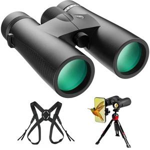 15X45 HD Binocolo per Adulti Alta Potenza con Cinghia di Imbracatura Binoculare, Pho... - Foto 1 di 8
