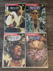 MISERY #1 2 3 4 NM - MCFARLANE - Kudrański - SPAWN U - COMPLETE LOT OF 4 Comics - Picture 1 of 5