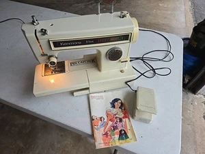 Vintage Kenmore 1345 Sewing Machine 8 Stitch With Manual & Foot Pedal - Picture 1 of 10