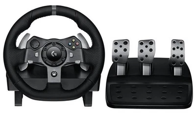 Logitech G920 TrueForce Racing Wheel & Pedals – Cleaned, Tested, PC, Xbox Series - Image 1 of 3