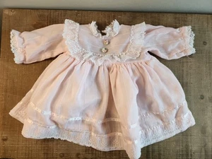 Puppenkleid Handarbeit? Spitzenborte Band Puppe Bär Hase - Bild 1 von 10