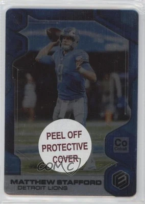2019 Panini Elements Cobalt /10 Matthew Stafford #22 - Image 1 of 2