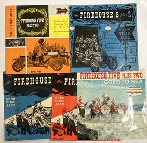 Firehouse Five Plust zwei Restposten Paket - 5 x 7" Vinyl Dixieland Jazz EPs - Bild 1 von 22