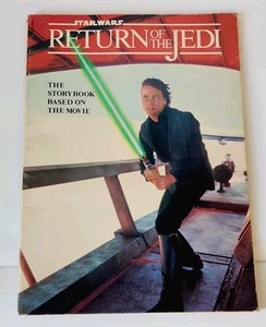 Vintage 1983 Star Wars Return of the Jedi Storybook Sci-fi Paperback Scholastic - Picture 1 of 7