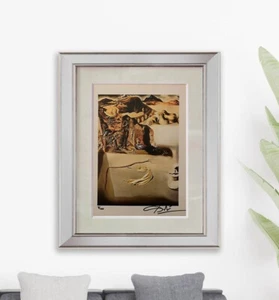 Dalí Hand Signed Original Litho Print Certificate * $3,500 Appraisal.!. - Picture 1 of 12