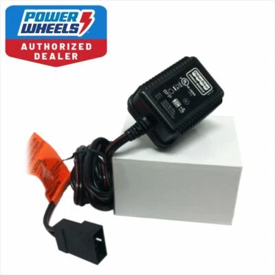 Cargador Power Wheels W6215 Fisher Price Barbie Lil Quad 6 Voltios Azul Genuino Foto 1 de 3