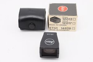 [Near Mint] Leica 12017 28mm View Finder Bright Line Plastic Black from JAPAN