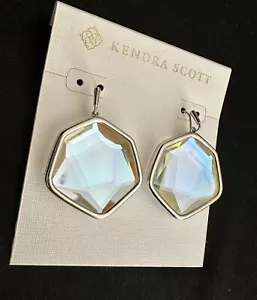 Kendra Scott Vanessa dichroitisches Glas Rhodium Ohrhänger - Bild 1 von 4