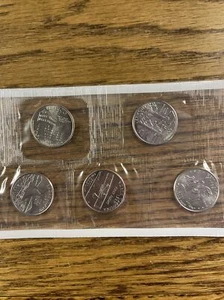 2001 P Statehood Washington Quarter Set - 5 Coins in Mint Cello - Free Shipping - Picture 1 of 2