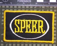 USA Speer Bullets and Ammunition Cloth Jacket Patch 1980s