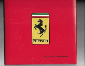 FERRARI PENSKE WYNN 2 PRINT LEATHER ALBUM - Picture 1 of 2