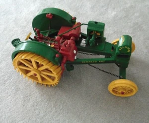 Custom Vintage Waterloo Boy 5/32 Scale Wooden Tractor Model Woodworker Made - Picture 1 of 24