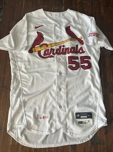 St. Louis Cardinals Game Worn Team Issued Jersey Taylor Motter #55 Size 46 - Picture 1 of 3