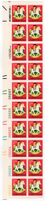 Scott #1769 Hobby Horse Plate Block of 20 Stamps - MNH PC#1 - Image 1 of 2