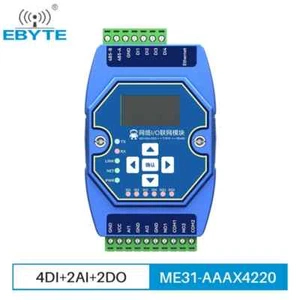 4DI+2AI+2DO RS485/RJ45 ModBus Ethernet I/O Netzwerkerfassung Steuermodul - Bild 1 von 7