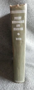 FOREST MENSURATION AND STATISTICS by Bertram Husch 1963, Textbook, VGC - Imagen 1 de 10