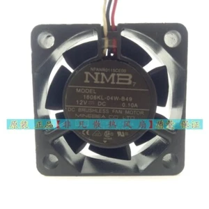 NMB MODEL:1606KL-04W-B49 DC12V 0.10A 4015 4cm Cooling Fan - Picture 1 of 5