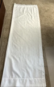 2 Croscill Sheer Curtains Panels 60" x 84" Off White 50% Cotton 50% Poly EUC - Picture 1 of 7