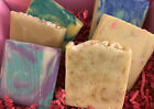 6 Soap Ends - Cold Process Bar Soap, Mixed Scents - Approximately 20 Ounces