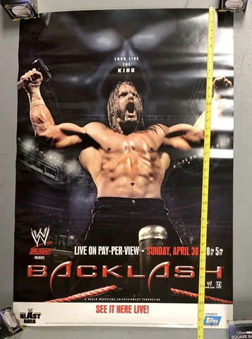 4/30/06 WWE Backlash - 39 x 27 - Triple H, John Cena, Kane, Big Show, Mr McMahon Cover