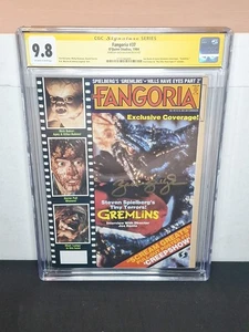 SIGNED BY ZACH GALLIGAN GREMLINS FANGORIA #37 1984 CGC 9.8 - Picture 1 of 3