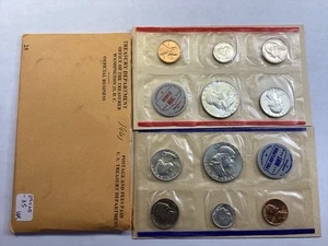 1961-P&D Uncirculated U.S. Mint Silver Set /w OGP, 10 Coins 091125-36 - Picture 1 of 10