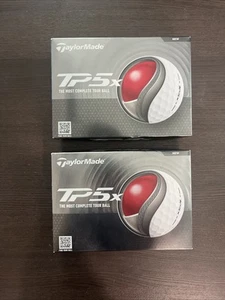 2025 TaylorMade TP5X Golf Balls - 2 Dozen White, New In Original Box, No Logos - Picture 1 of 3