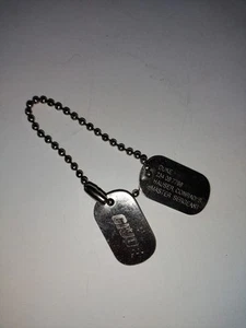 GI JOE Dog Tags Duke Master Srgt. 1/6 Scale  - Picture 1 of 2