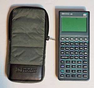 Vintage Hewlett Packard HP 48G Graphing Calculator 32K RAM 1993 w/ Case Tested - Picture 1 of 5